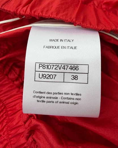 Chanel 26M Coco Beach Shorts Red, White FR 38