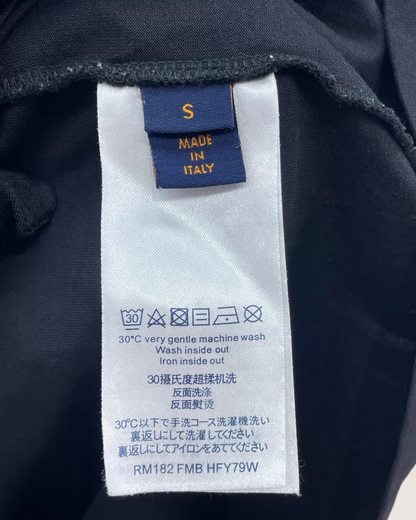 Louis Vuitton ‘Peace and Love’ T-Shirt Black FR 36