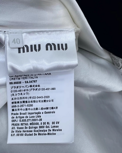 Miu Miu Lace Skirt - view 6