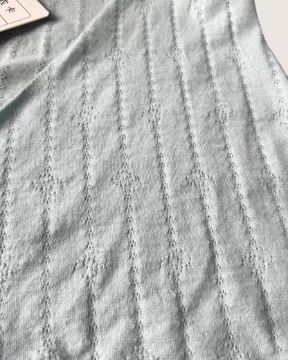 Chanel 21K CC Knit Openwork Tie Top - view 6