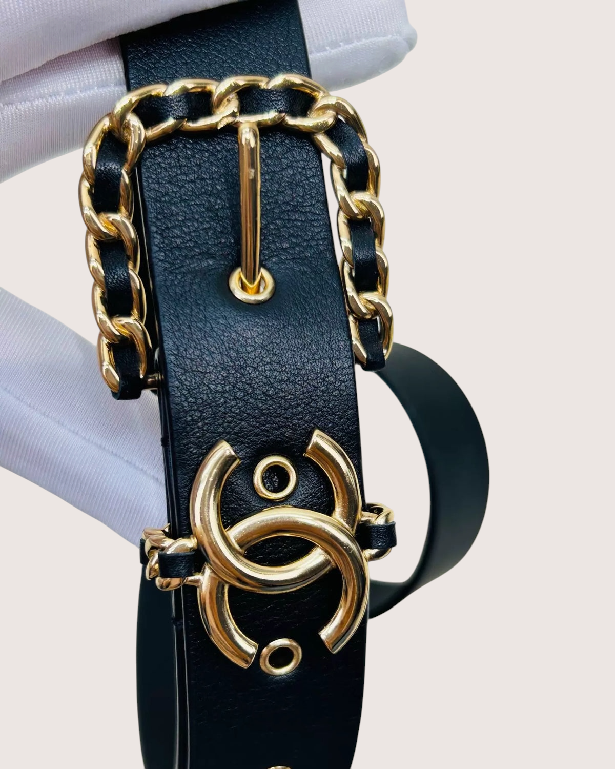 Chanel 22K CC Belt