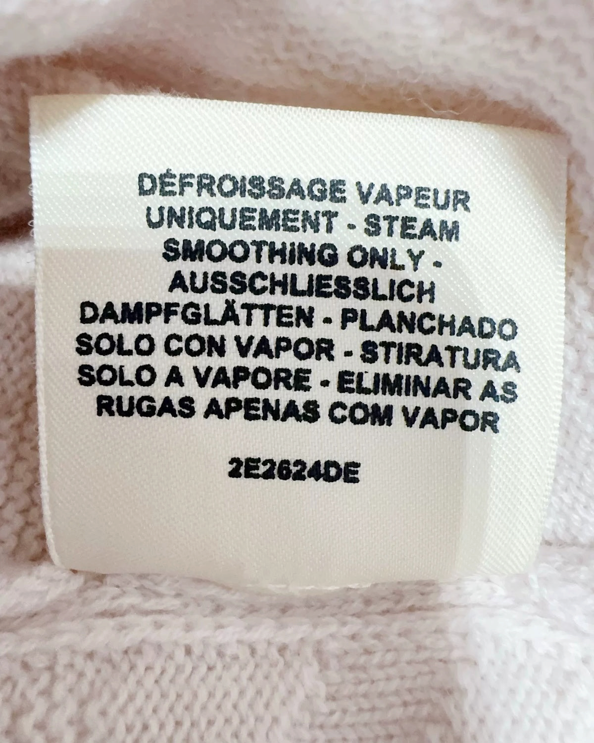 Hermès Wool Logo Sweater Pink FR 40