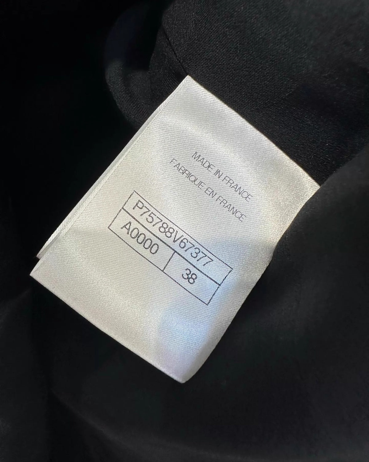 Chanel 23K Camellia Sequin-Trim Velvet Sweater - view 6