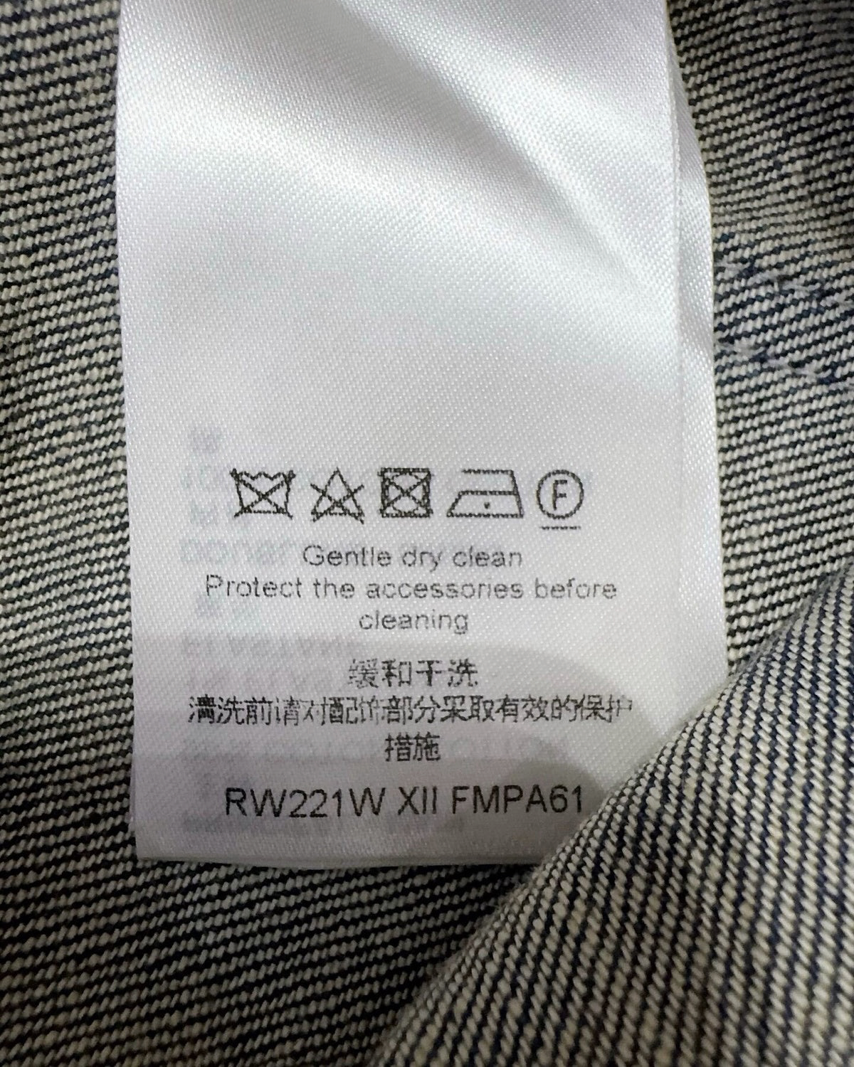 Louis Vuitton Logo-Embossed Denim Shorts Blue FR 38