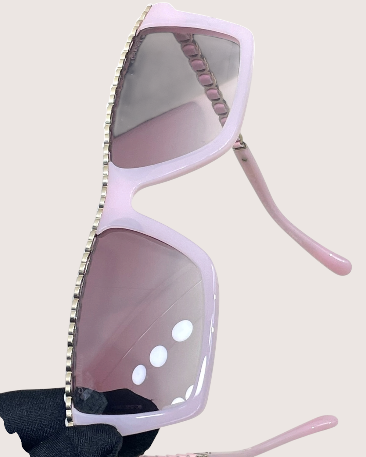Chanel CC Chain Sunglasses - view 6