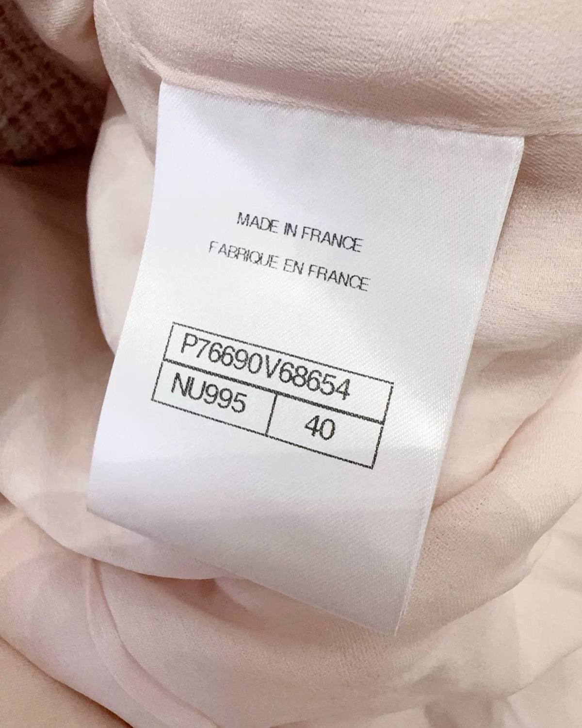 Chanel 24P Tweed Jacket - Beige/Ecru, White, view 6