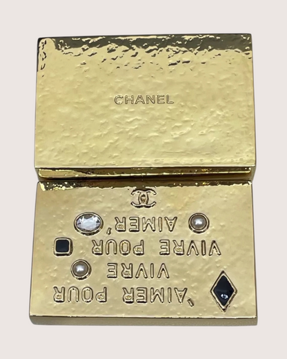 Chanel 26C VIC Jewelry Box Gold ["One Size"]