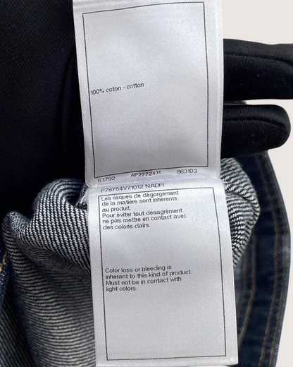 Chanel 25C Denim Mid-Length Long Polo Vest - view 6