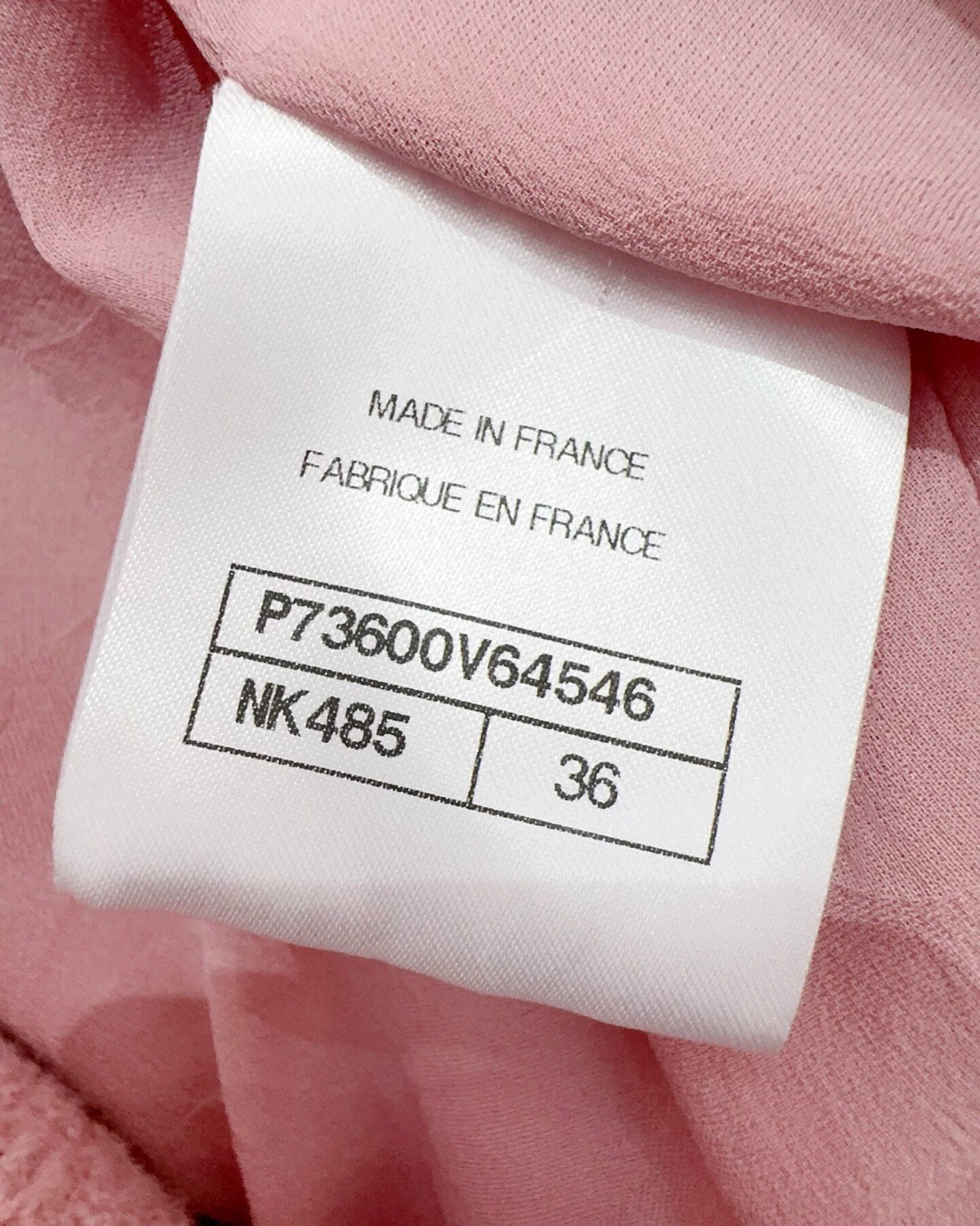 Chanel 22K Tweed Jacket Pink FR 36