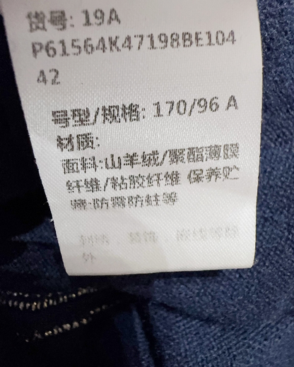 Chanel Cashmere Egyptian Sweater Navy, Gold FR 42