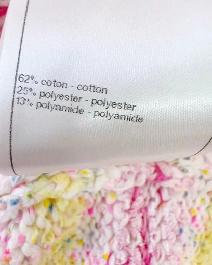 Chanel 24C Tweed Heart Sweater Pink, Yellow, Multicolor FR 38
