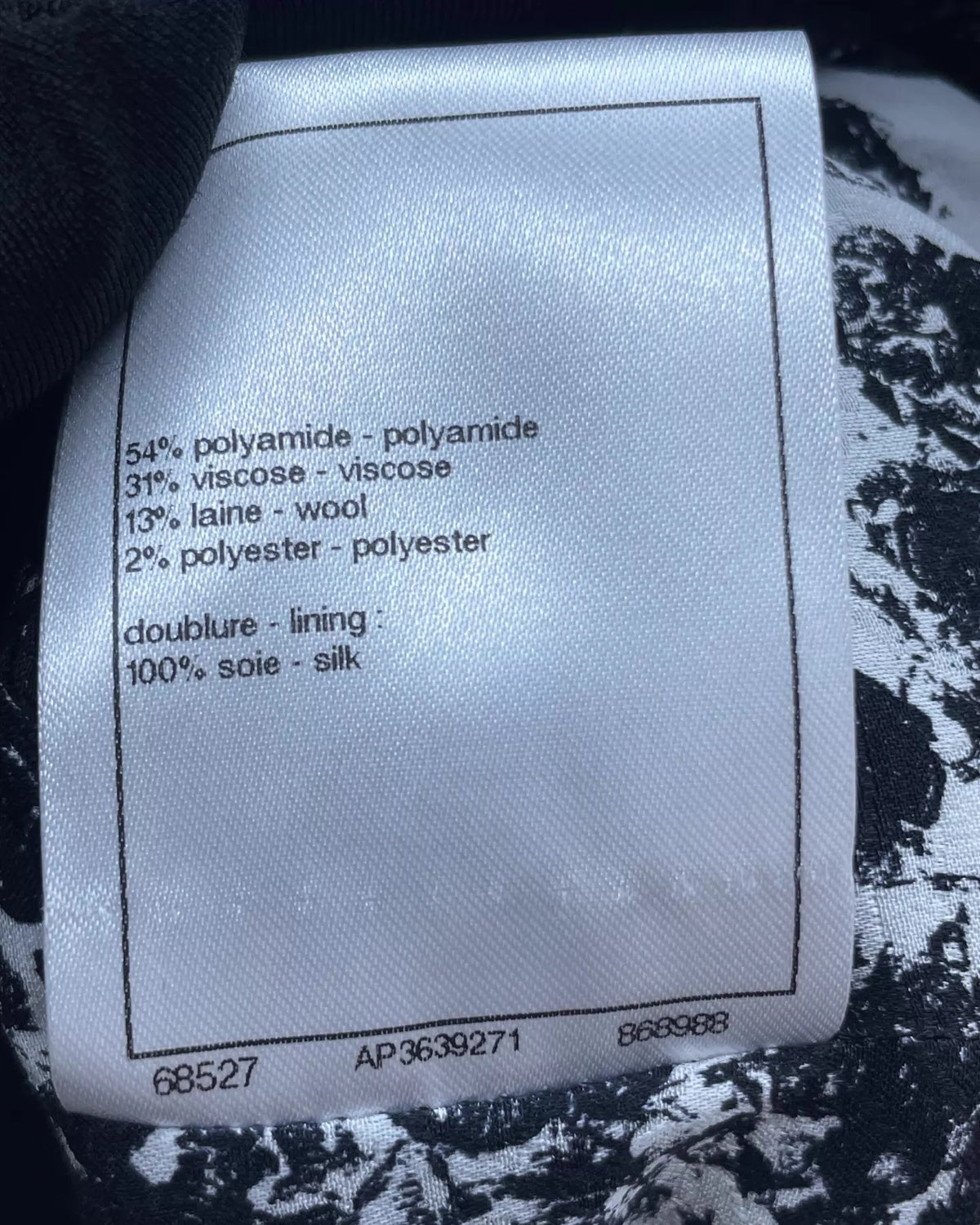 Chanel 26P Sequin Tweed Jacket