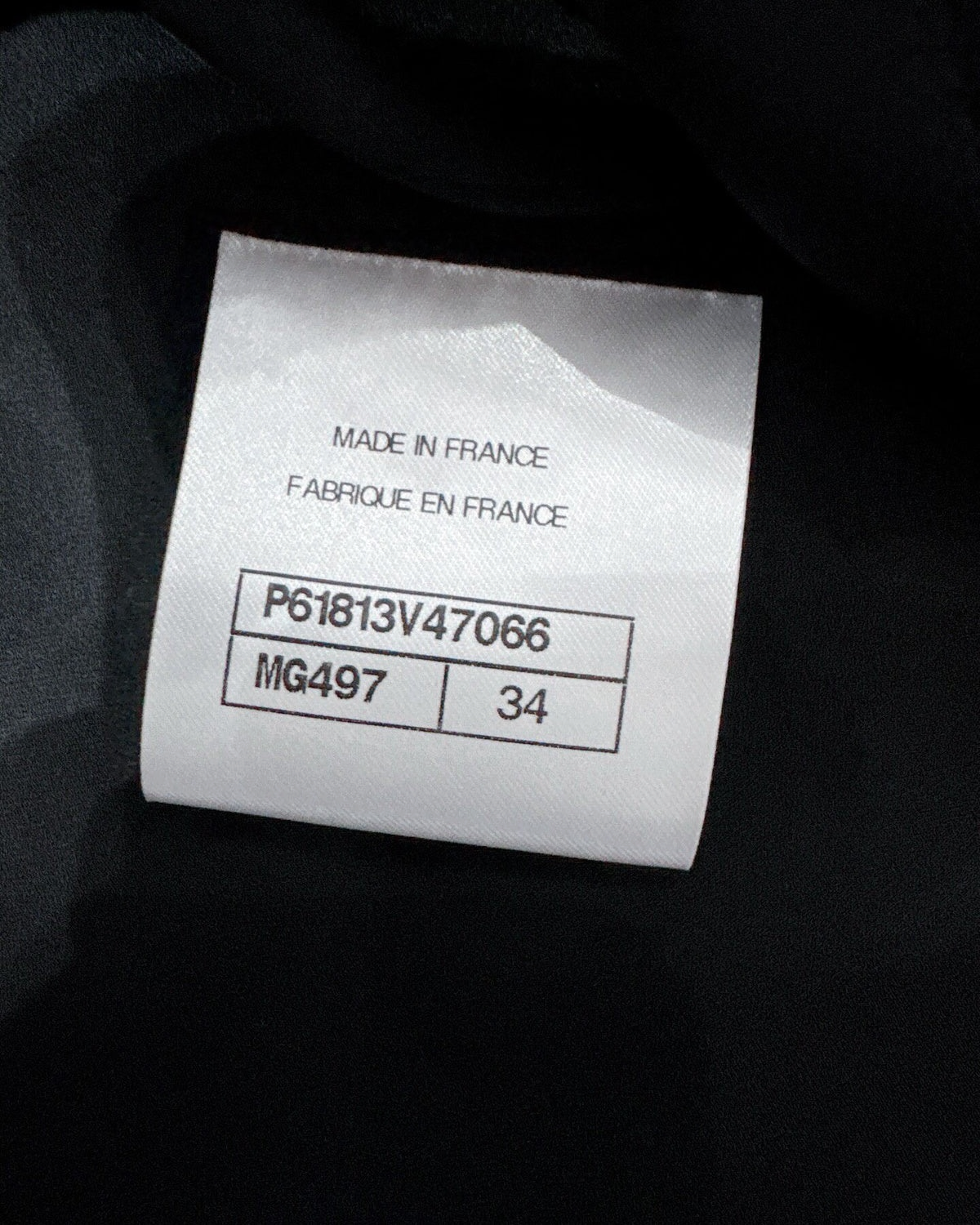 Chanel 19A Tweed Zip-Up Jacket Black, Gold FR 34