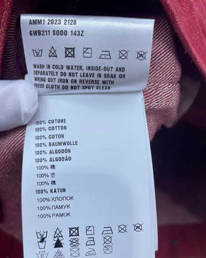 Miu Miu Logo Denim Jacket