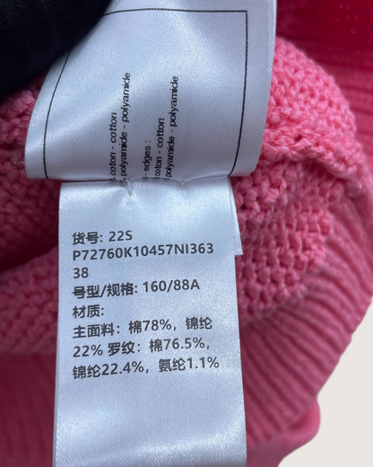 Chanel 22S Cropped Short-Sleeve Sweater