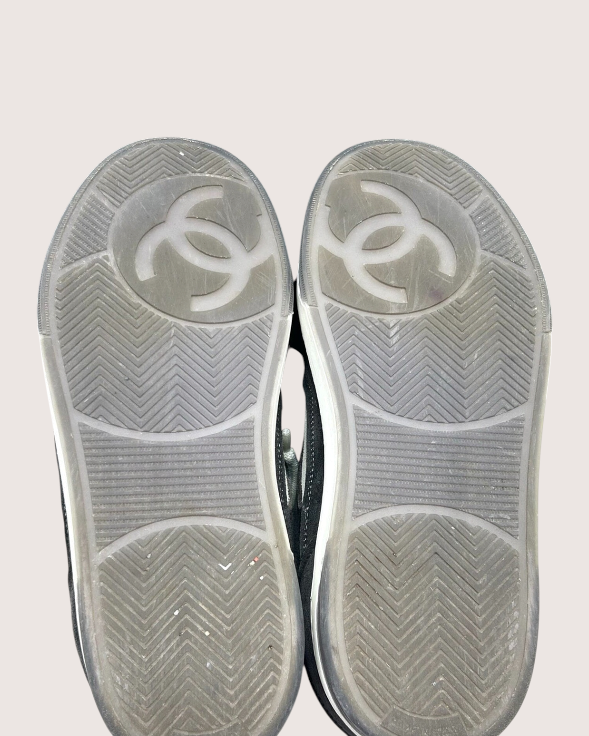 Chanel 23P Panda Suede CC Shoes Black, White EU 36.5