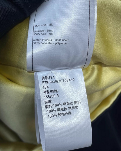 Chanel 25A Four-Pocket Jacket Black, Yellow FR 34