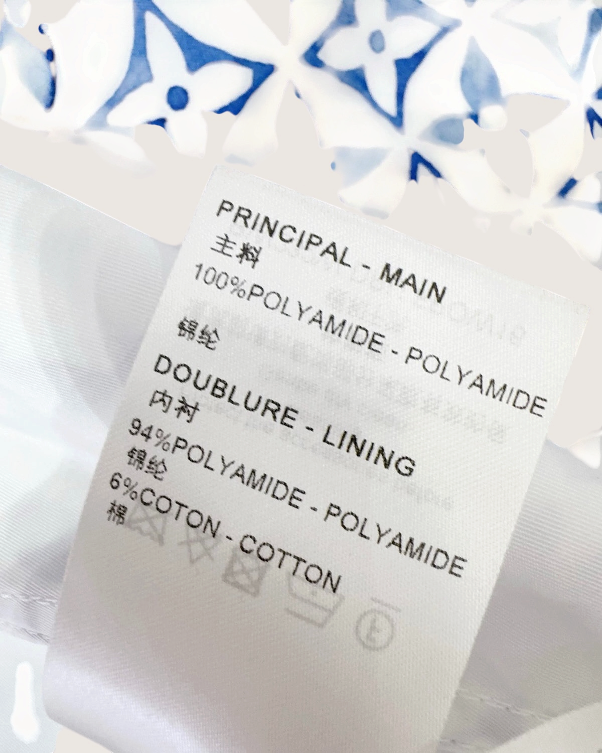 Louis Vuitton Monogram Hooded Zip-Up Jacket Blue, White FR 36