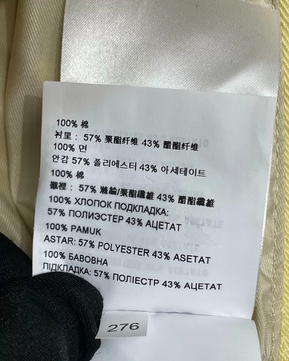 Miu Miu Bucket Hat Yellow IT 42
