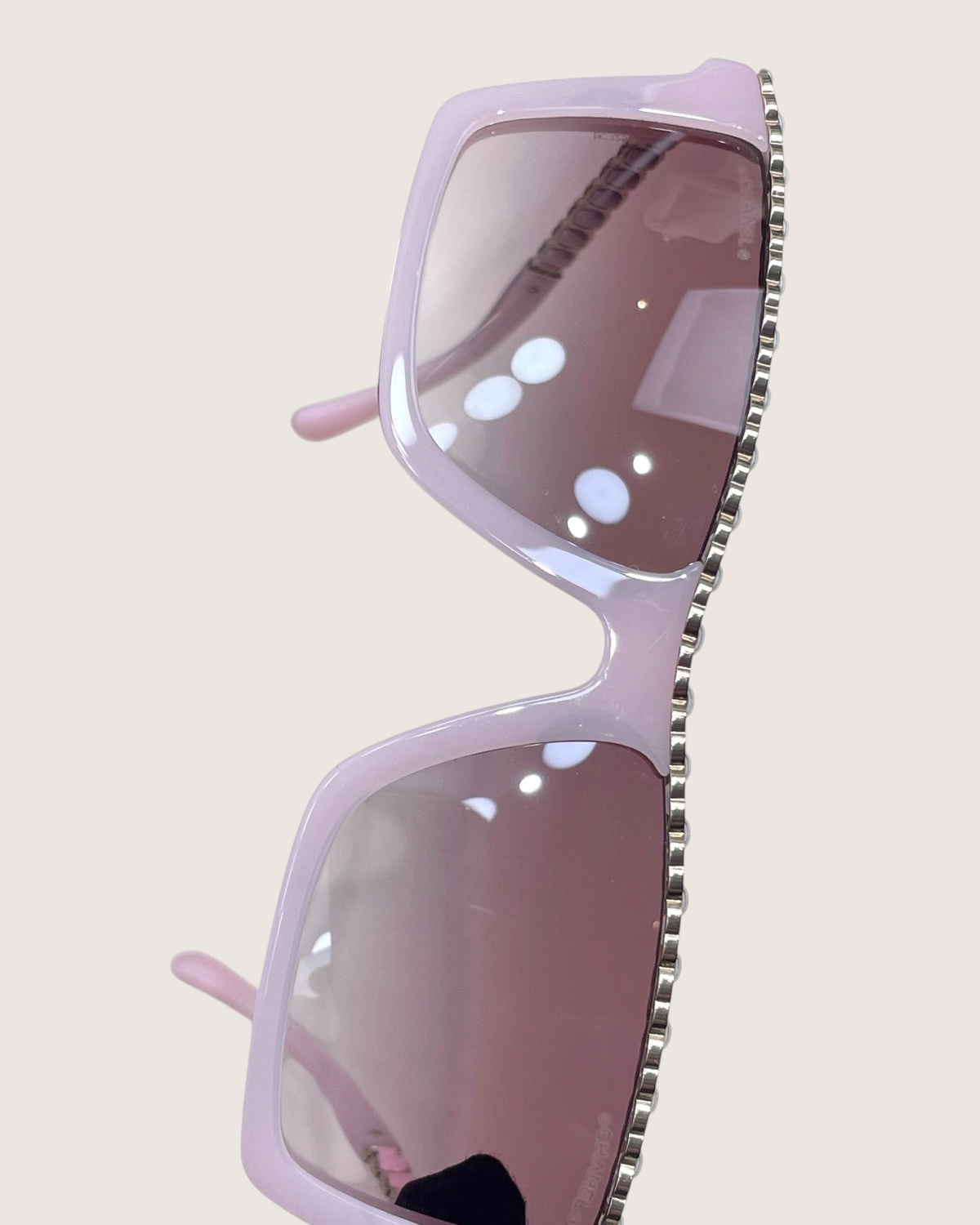 Chanel CC Chain Sunglasses - view 8