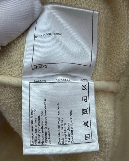 Chanel 20A 21A Rue Cambon Sweatshirt Beige/Ecru FR 38