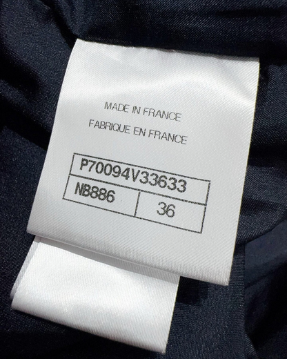 Chanel 21P Tweed Bermuda Shorts Navy, Pink FR 36