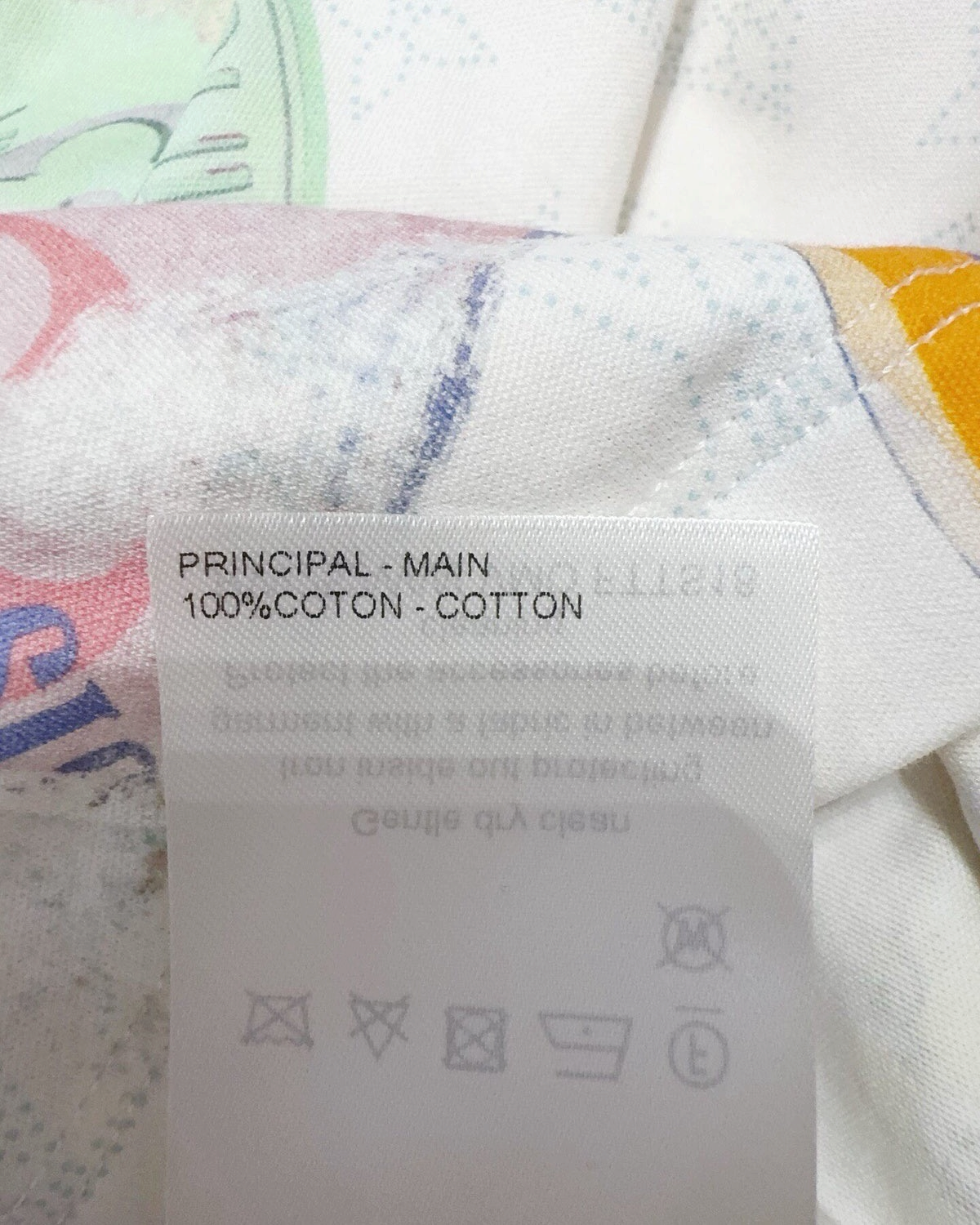 Louis Vuitton Sticker-Print T-Shirt White, Multicolor FR 34