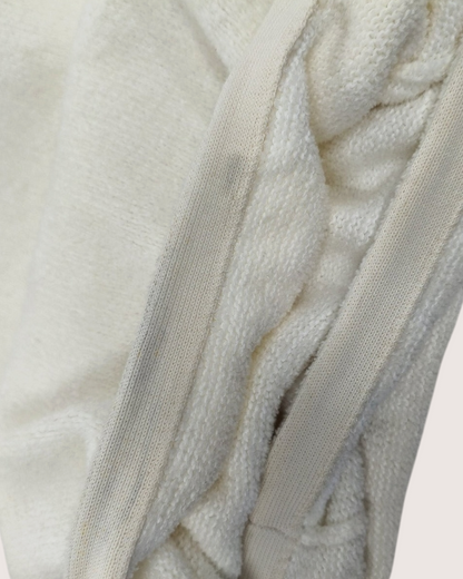 Chanel 19C Contrast-Trim Trousers White, Black FR 36