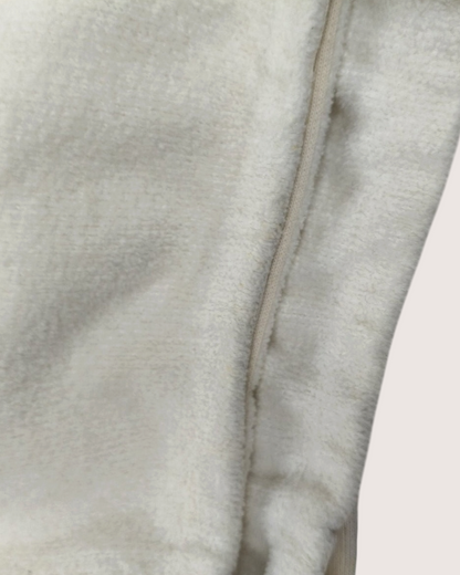 Chanel 19C Contrast-Trim Trousers White, Black FR 36